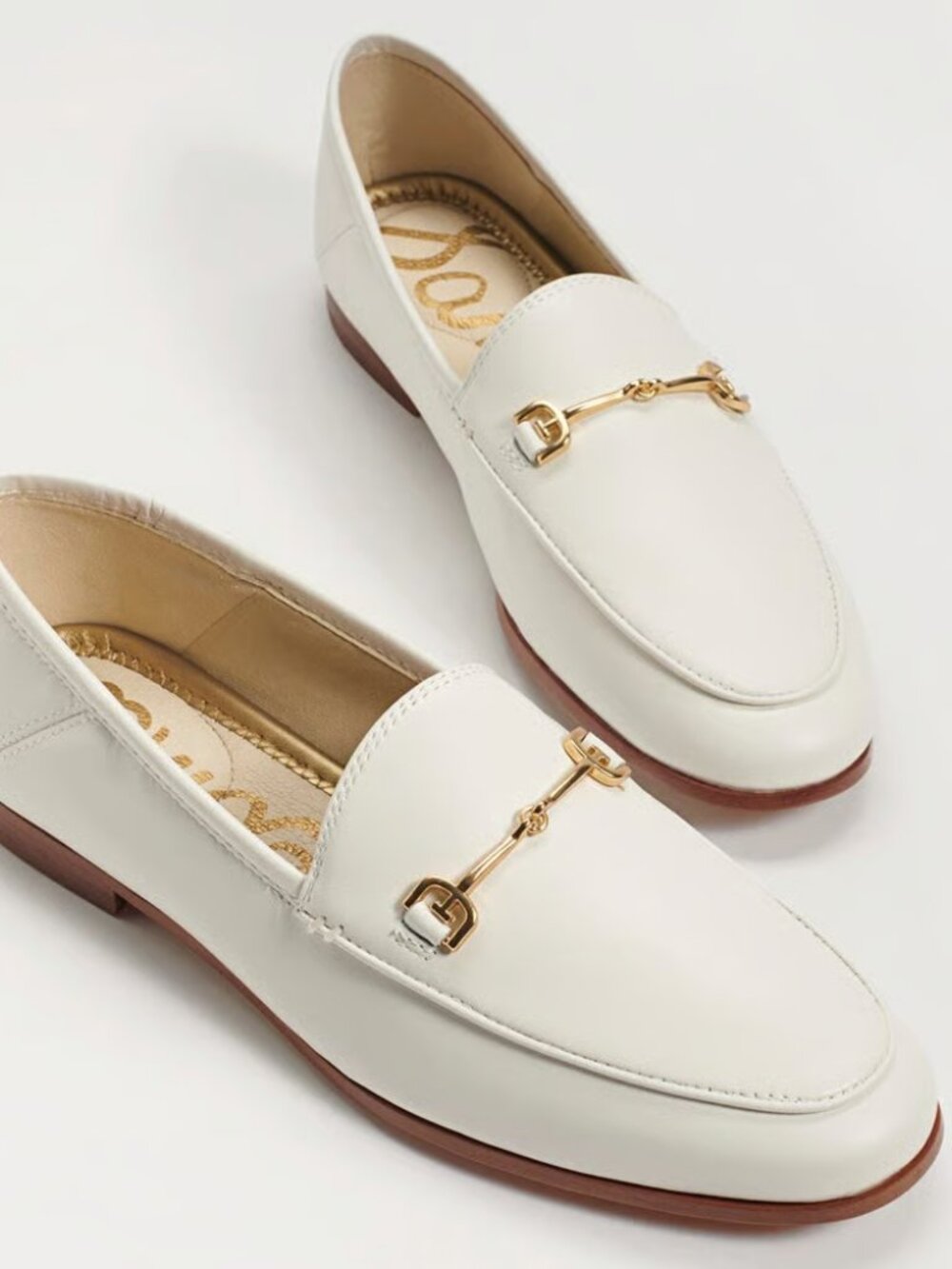 Sam Edelman Loraine Bit Loafer White